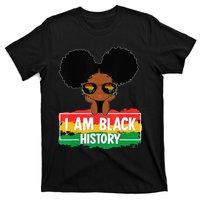 I Am The Strong African Queen  Black History Month T-Shirt