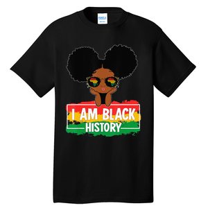 I Am The Strong African Queen  Black History Month Tall T-Shirt