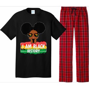 I Am The Strong African Queen  Black History Month Pajama Set