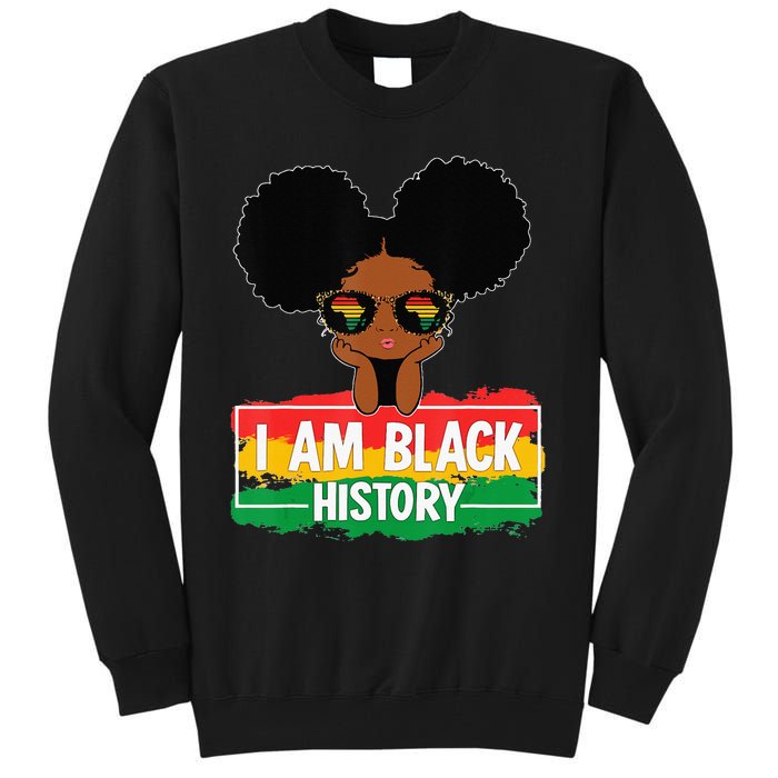 I Am The Strong African Queen  Black History Month Tall Sweatshirt