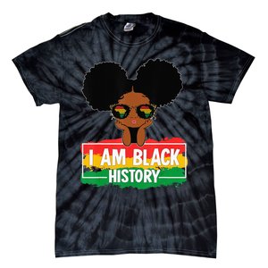 I Am The Strong African Queen  Black History Month Tie-Dye T-Shirt