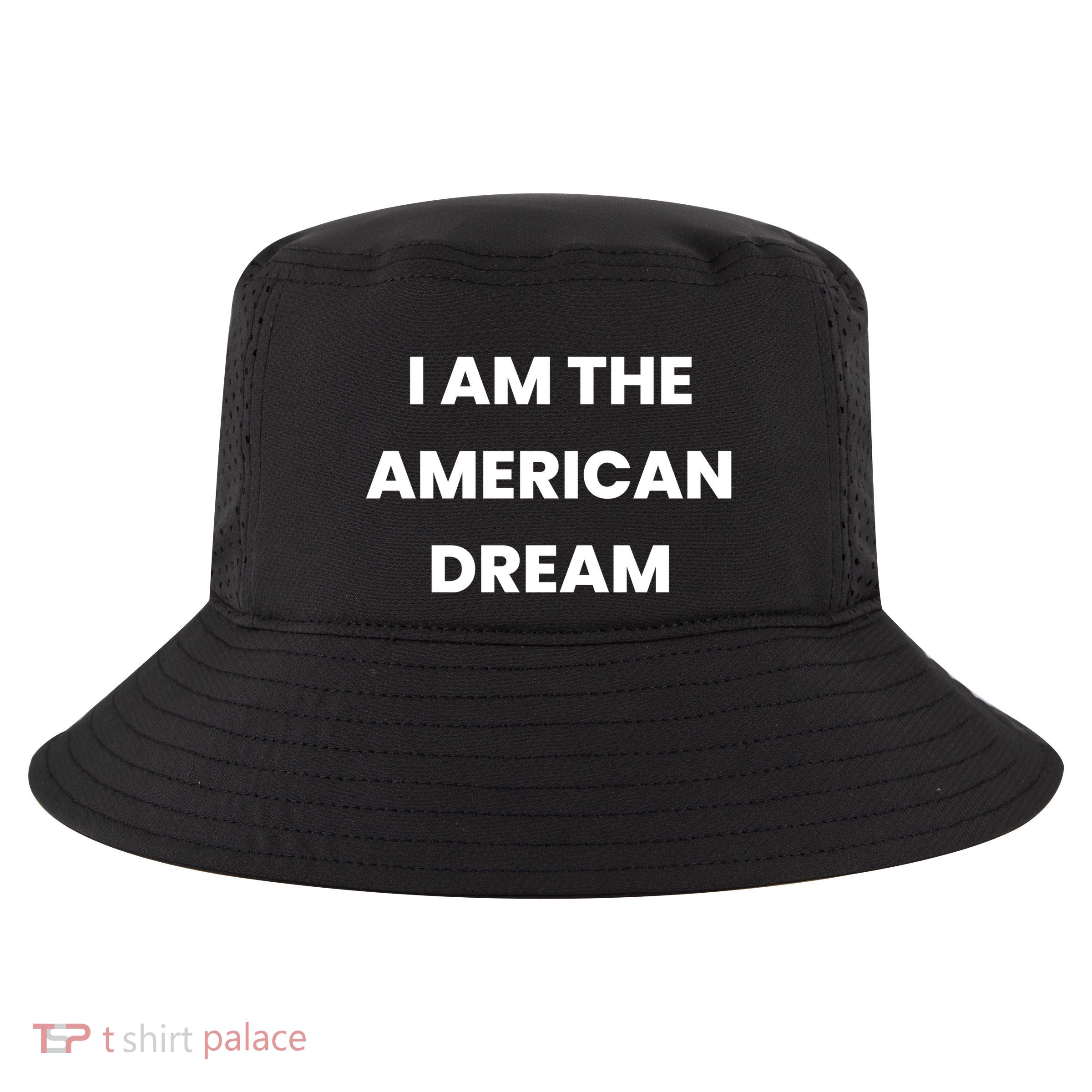 I Am The American Dream Cool Comfort Performance Bucket Hat