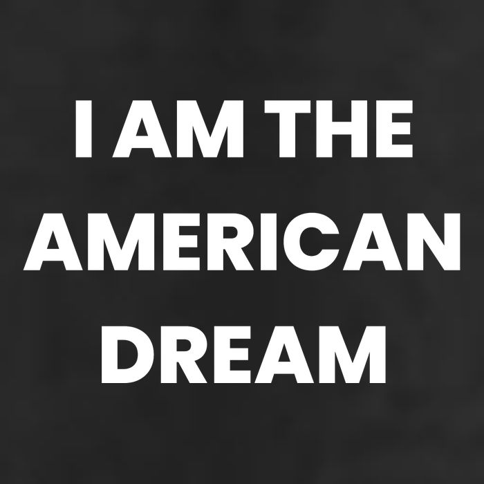 I Am The American Dream 7 Panel Mesh Trucker Snapback Hat