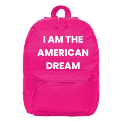 I Am The American Dream 16 in Basic Backpack