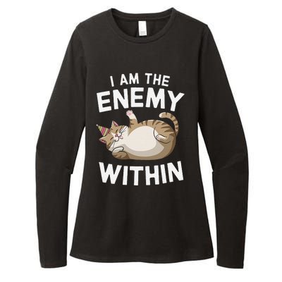 I Am The Enemy Within Womens CVC Long Sleeve Shirt