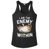 I Am The Enemy Within Ladies PosiCharge Competitor Racerback Tank