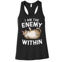 I Am The Enemy Within Women's Racerback Tank