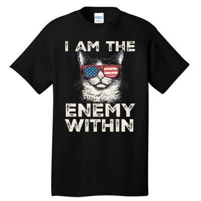 I Am The Enemy Within Kamala Harris 2024 Merch Tall T-Shirt