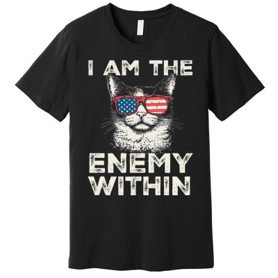 I Am The Enemy Within Kamala Harris 2024 Merch Premium T-Shirt