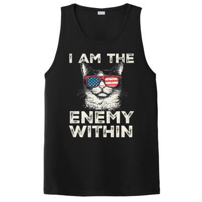 I Am The Enemy Within Kamala Harris 2024 Merch PosiCharge Competitor Tank