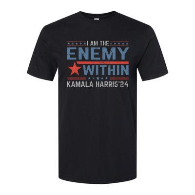 I Am The Enemy Within America Funny I Am The Enemy Within Softstyle® CVC T-Shirt