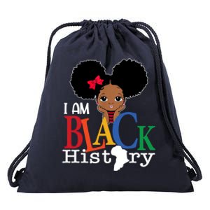 I Am The Strong African Queen Gift Black History Month Cute Gift Drawstring Bag