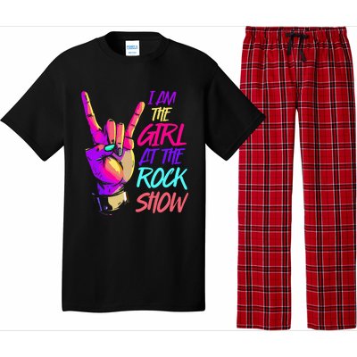 I Am The Girl At The R.Oc.K Show Retro Rock Music Pajama Set