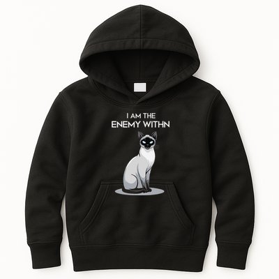 I Am The Enemy Within Kids Hoodie