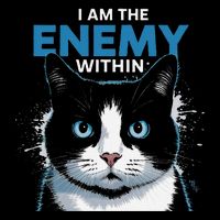 I Am The Enemy Within Poster
