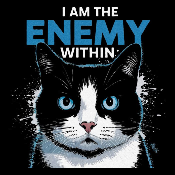 I Am The Enemy Within Poster