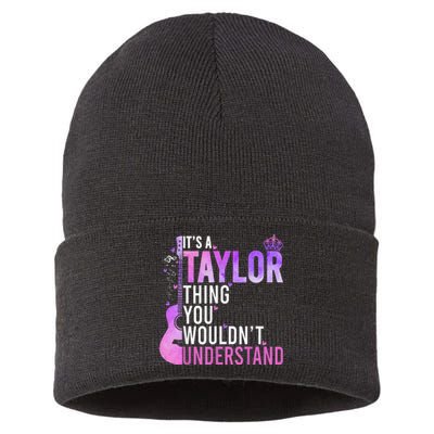 Its A Taylor Thing You Wouldnt Understand Sustainable Knit Beanie