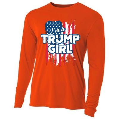 Im A Trump Girl Cooling Performance Long Sleeve Crew