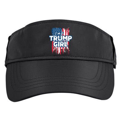 Im A Trump Girl Adult Drive Performance Visor