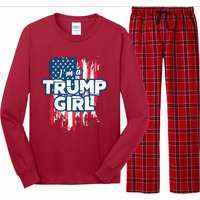 Im A Trump Girl Long Sleeve Pajama Set