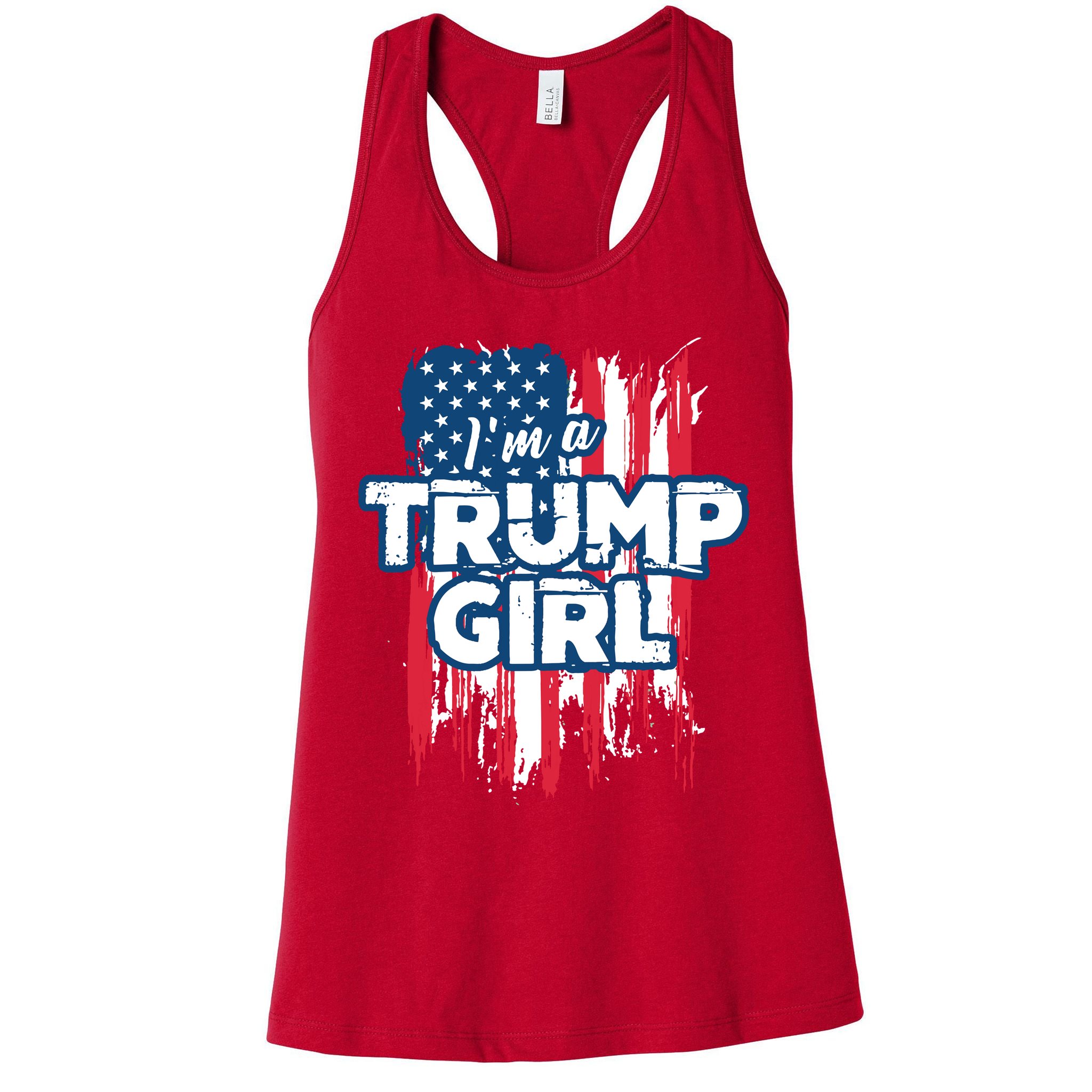 Im A Trump Girl Womens Tank Top