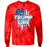 Im A Trump Girl Tie-Dye Long Sleeve Shirt