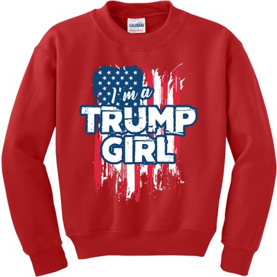 Im A Trump Girl Kids Sweatshirt