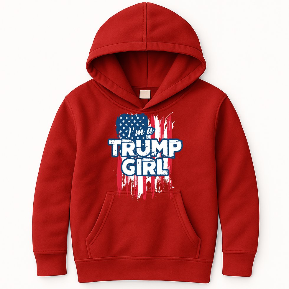 Im A Trump Girl Kids Hoodie