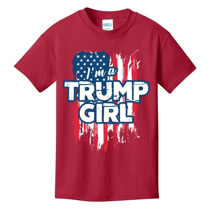 Im A Trump Girl Kids T-Shirt