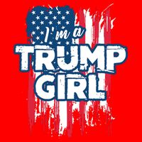 Im A Trump Girl Zip Tote Bag