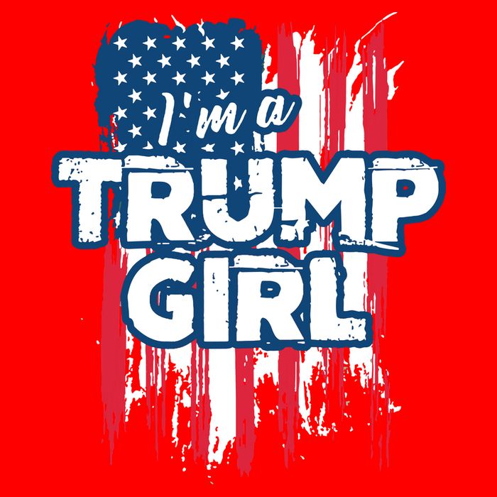 Im A Trump Girl Zip Tote Bag
