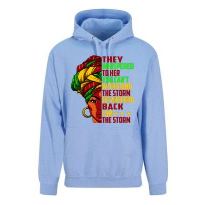 I Am The Storm Juneteenth Black History Month Unisex Surf Hoodie