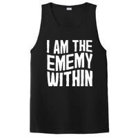 I Am The Enemy Within Pun Vintage The Enemy Within PosiCharge Competitor Tank