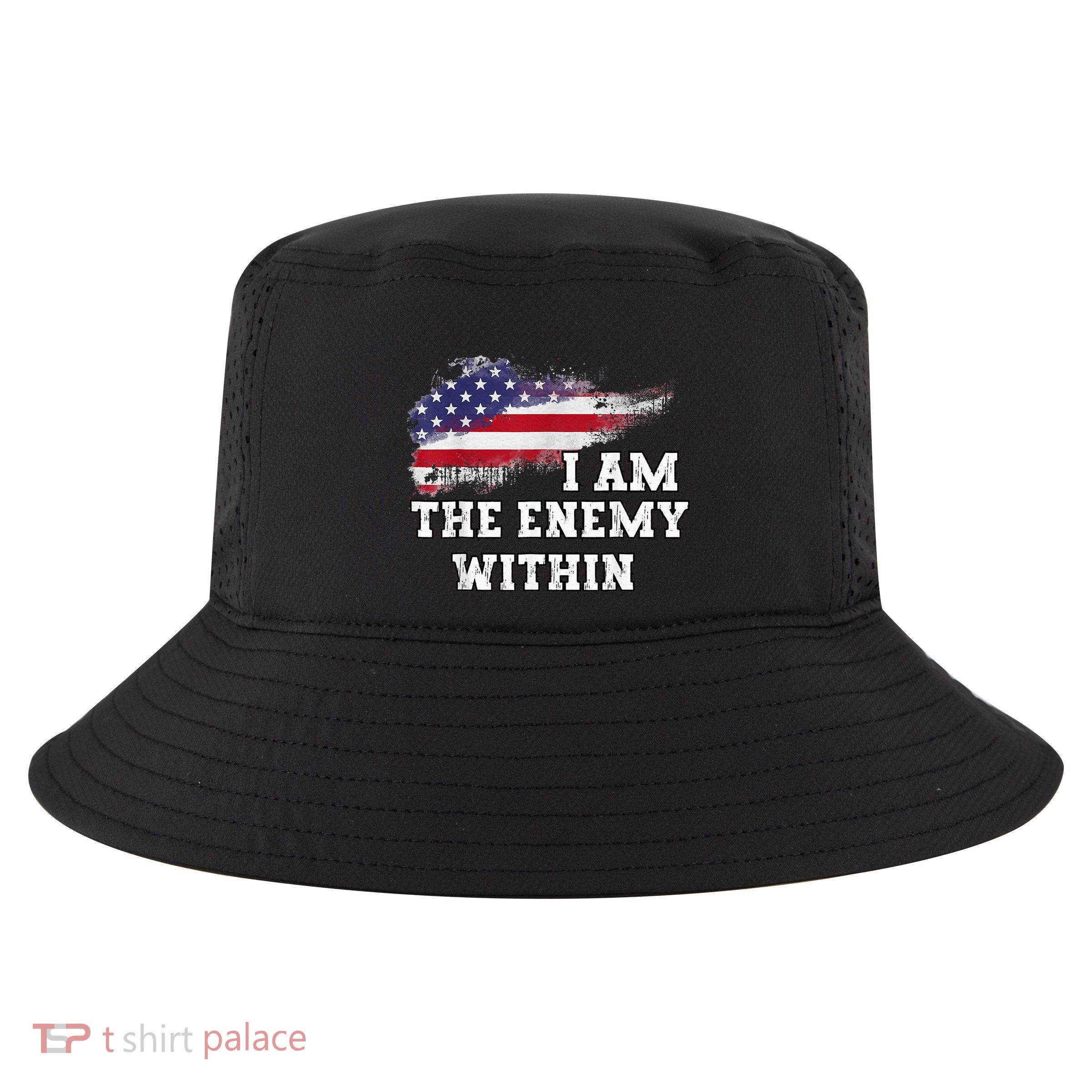 I Am The Enemy Within Cool Comfort Performance Bucket Hat