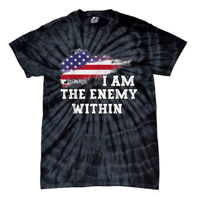 I Am The Enemy Within Tie-Dye T-Shirt