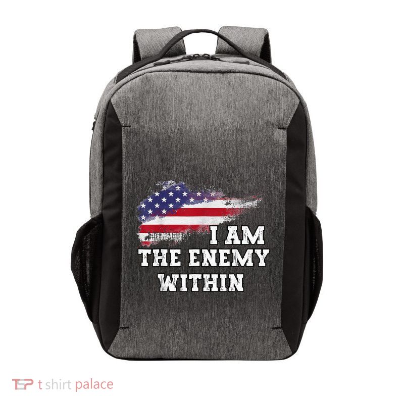 I Am The Enemy Within Vector Backpack