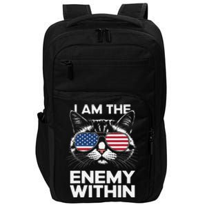 I Am The Enemy Within Kamala Harris 2024 Merch Impact Tech Backpack