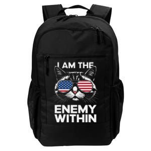 I Am The Enemy Within Kamala Harris 2024 Merch Daily Commute Backpack