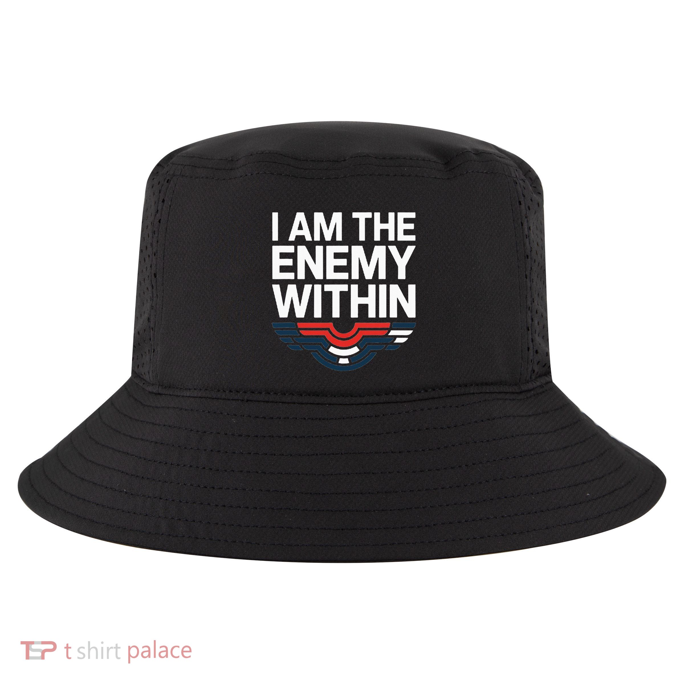 I Am The Enemy Within Cool Comfort Performance Bucket Hat