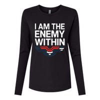 I Am The Enemy Within Womens Cotton Relaxed Long Sleeve T-Shirt