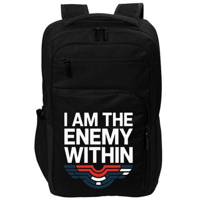 I Am The Enemy Within Impact Tech Backpack