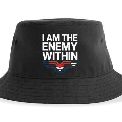 I Am The Enemy Within Sustainable Bucket Hat