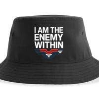 I Am The Enemy Within Sustainable Bucket Hat