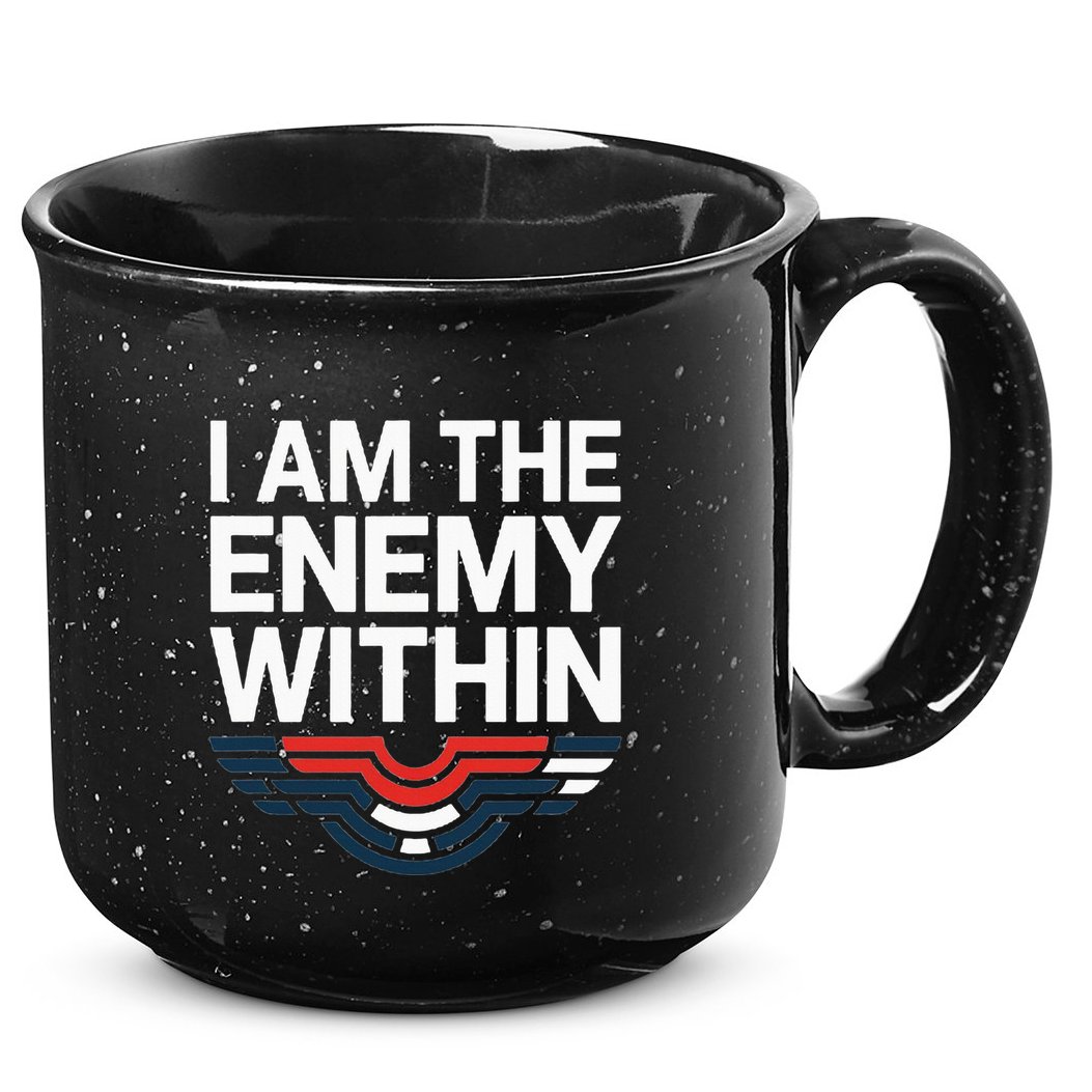 I Am The Enemy Within 15oz Campfire Ceramic Mug
