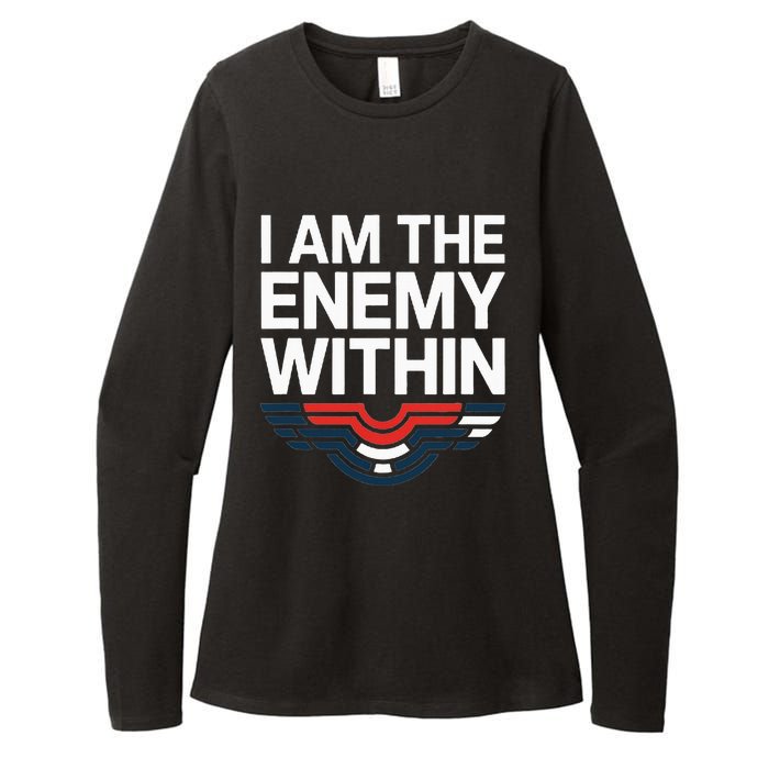 I Am The Enemy Within Womens CVC Long Sleeve Shirt