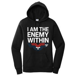 I Am The Enemy Within Women's Pullover Hoodie