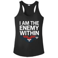 I Am The Enemy Within Ladies PosiCharge Competitor Racerback Tank