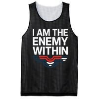 I Am The Enemy Within Mesh Reversible Basketball Jersey Tank