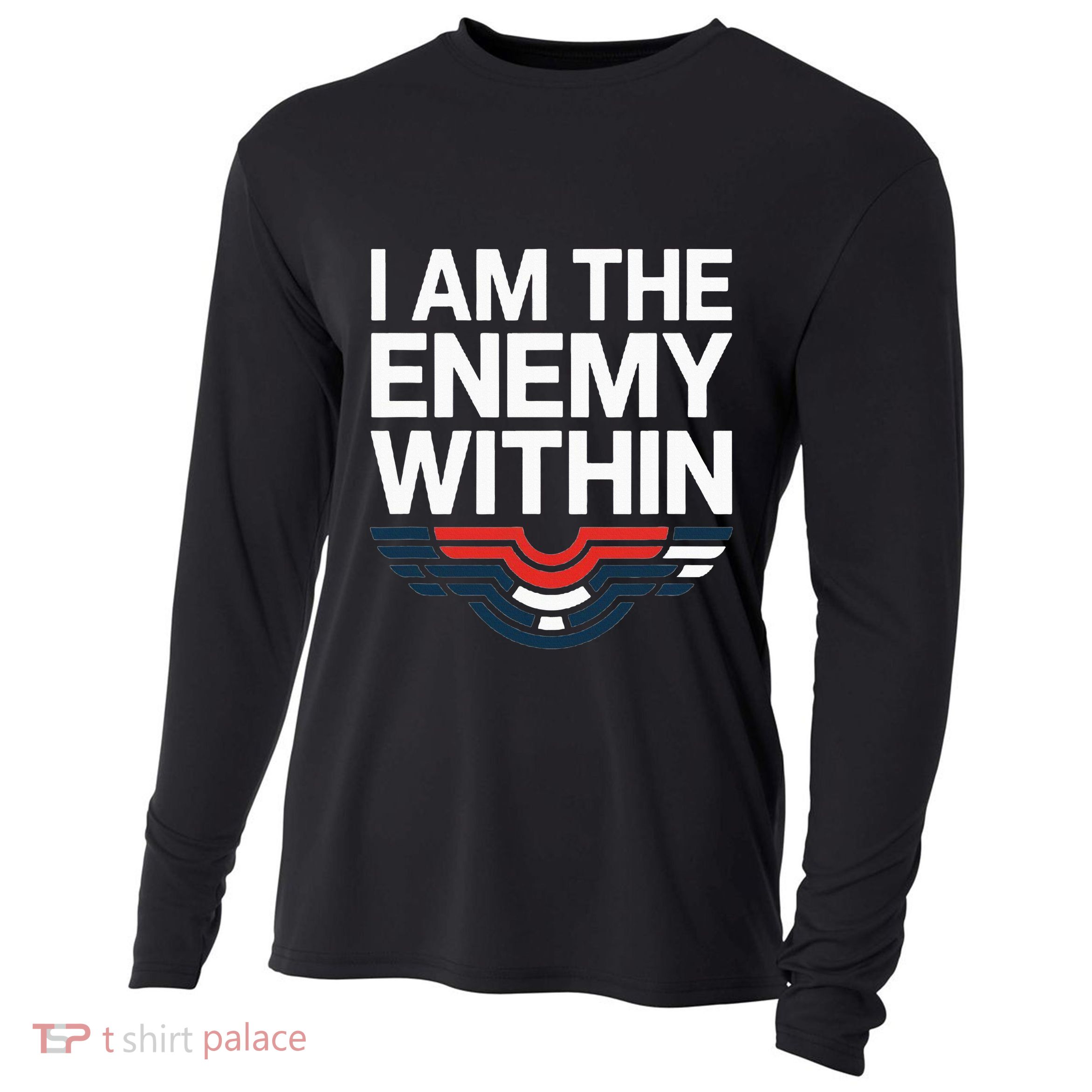 I Am The Enemy Within Cooling Performance Long Sleeve Crew