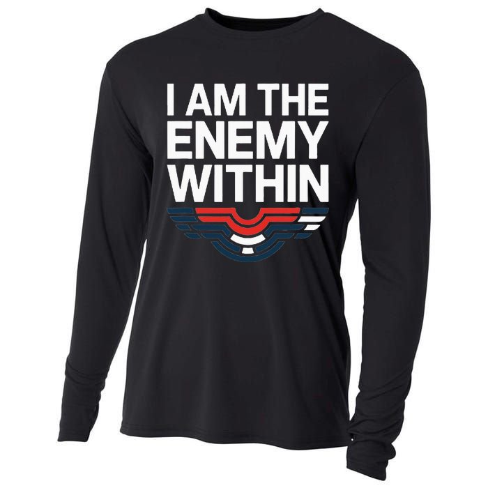 I Am The Enemy Within Cooling Performance Long Sleeve Crew